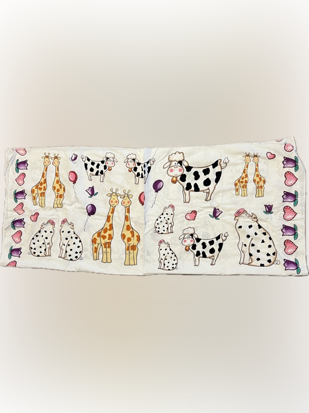 💥Vintage New Panel Material Animals Applique’ Quilt Sewing Craft Wearable Art